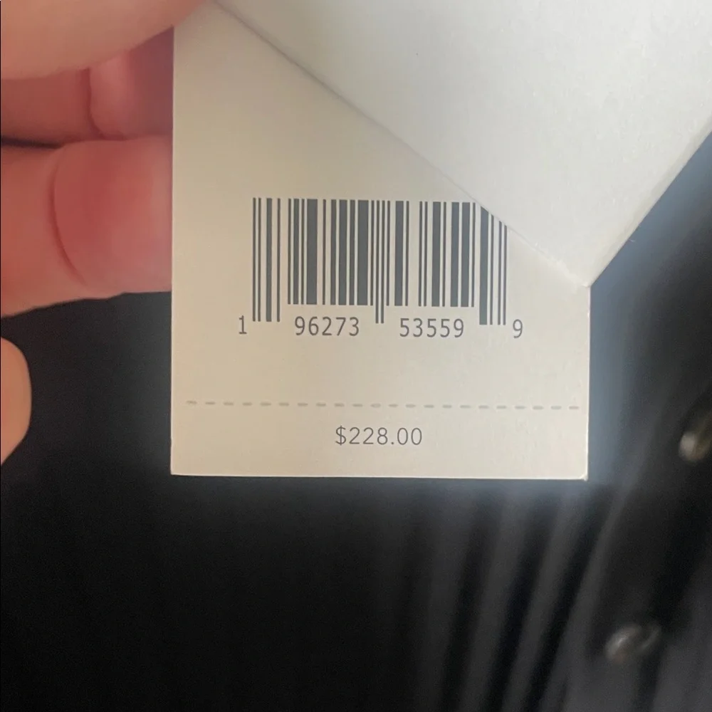 Vince Black Pleated Button-Down Cardigan - Picture 5 of 9